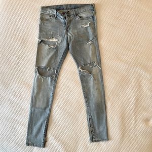 H&M Men’s Ripped Denim
